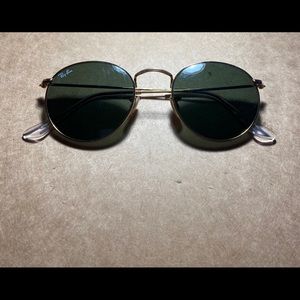 Black Circular RayBans